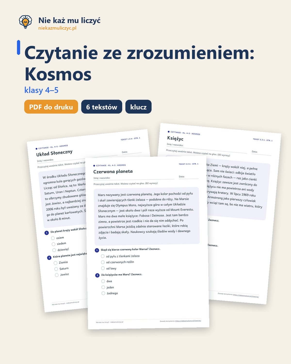 Okładka: Kosmos