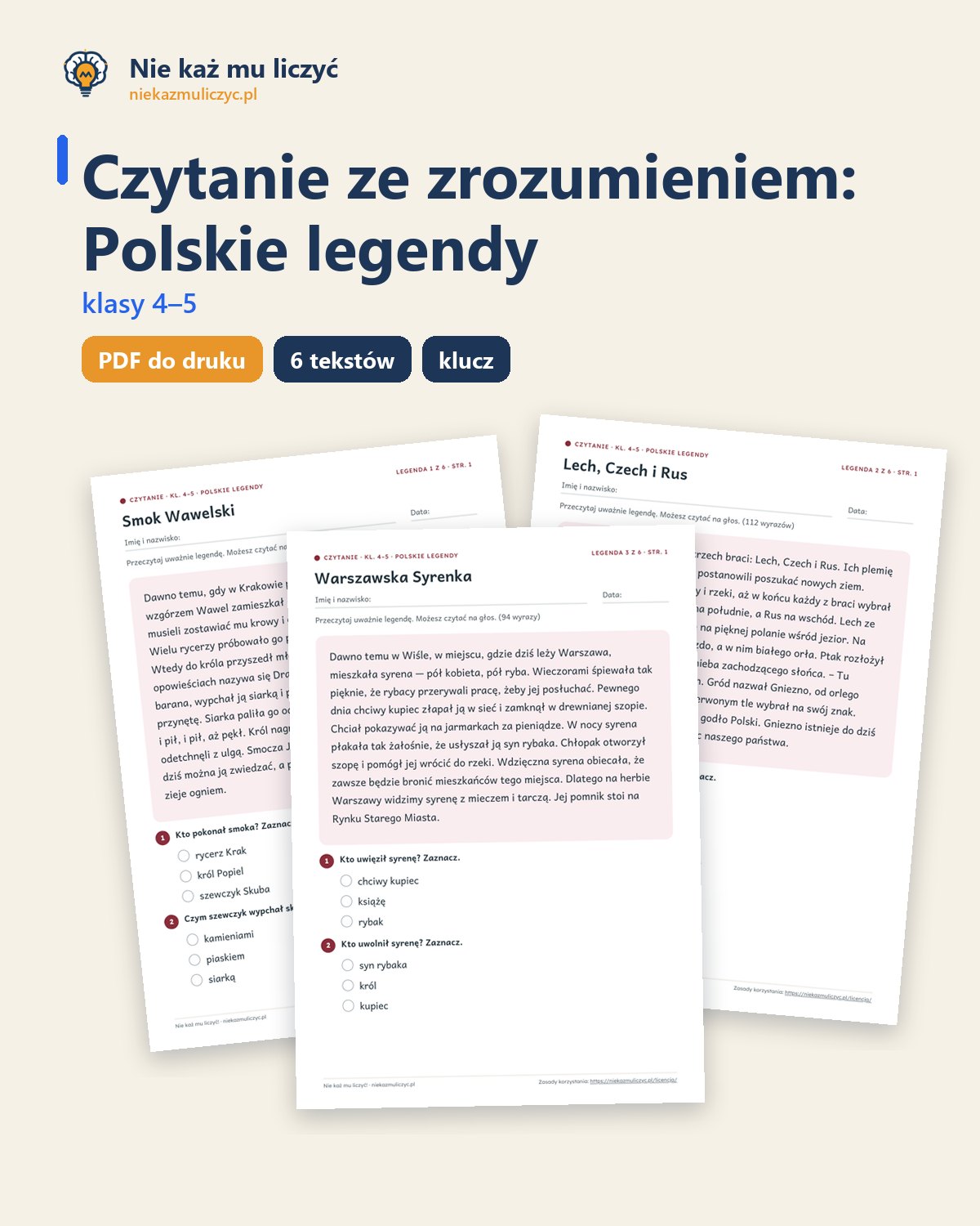 Okładka: Polskie legendy