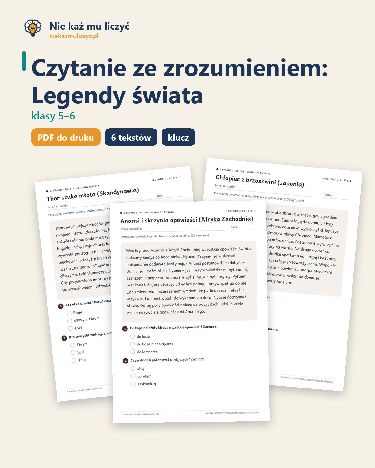 Okładka: Legendy świata