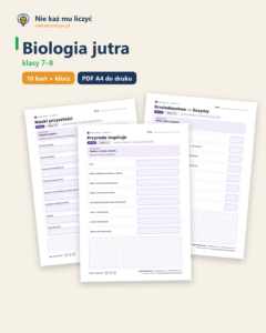 Biologia jutra — biologia, klasy 7–8, 10 kart PDF — okładka