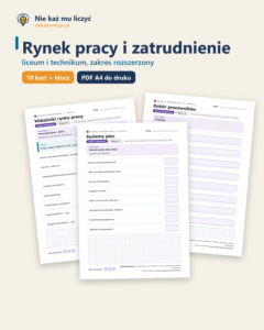 Rynek pracy i zatrudnienie — biznes i zarządzanie, liceum, rozszerzony — okładka