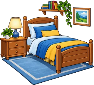 bedroom — sypialnia