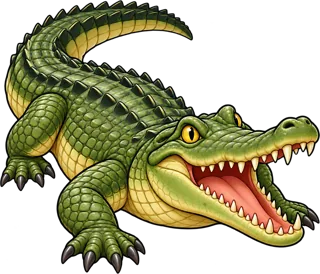 crocodile — krokodyl