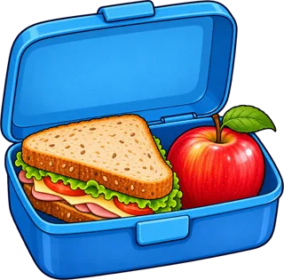lunchbox — pudełko na drugie śniadanie