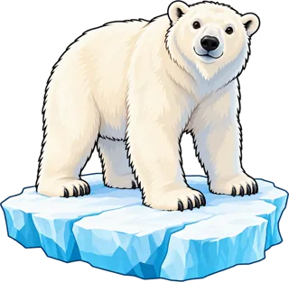 polar bear — niedźwiedź polarny