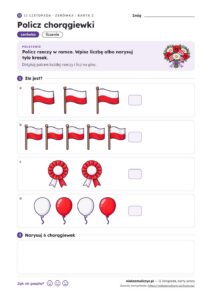 11 listopada — Święto Niepodległości: 12 kart pracy PDF z kluczem — przykładowa karta