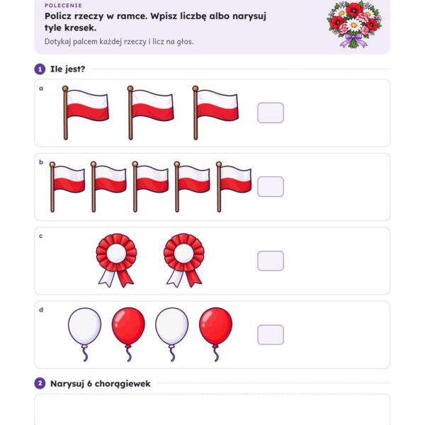 Okładka: 11 listopada — Święto Niepodległości: 12 kart pracy PDF z kluczem