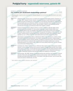 Pytania jawne: Rok 1984 – 4 opracowania na maturę ustną — podgląd karty, wypowiedź wzorcowa do pytania 66