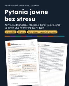 Pytania jawne 2027–2028: antyk–oświecenie, 18 pytań — okładka