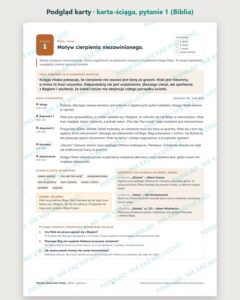 Pytania jawne 2027–2028: antyk–oświecenie, 18 pytań — podgląd karty, karta-ściąga do pytania 1: teza, mapa wypowiedzi, konteksty i pytania komisji