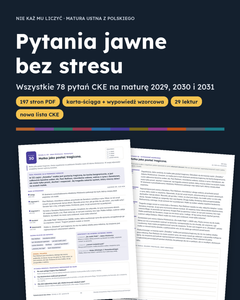 Pytania jawne matura ustna 2029–2031 — okładka