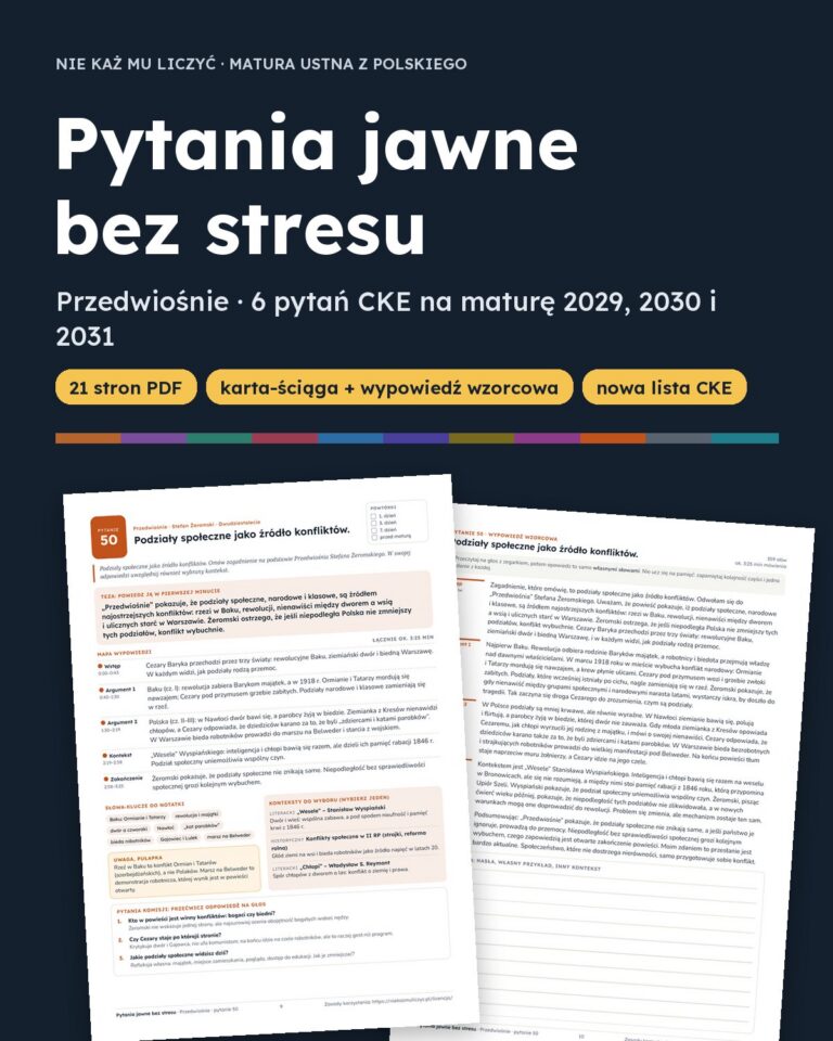 Pytania jawne 2029–2031: Przedwiośnie – 6 opracowań — okładka