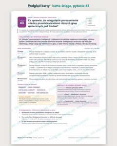 Pytania jawne 2029–2031: Wesele – 5 opracowań — podgląd karty, karta-ściąga do pytania 43: teza, mapa wypowiedzi, konteksty i pytania komisji