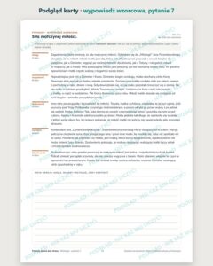 Pytania jawne 2029–2031: Mitologia – 4 opracowania — podgląd karty, wypowiedź wzorcowa do pytania 7