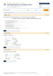 Testy diagnostyczne z angielskiego, klasy 4–8 — grupy A–E PDF — okładka