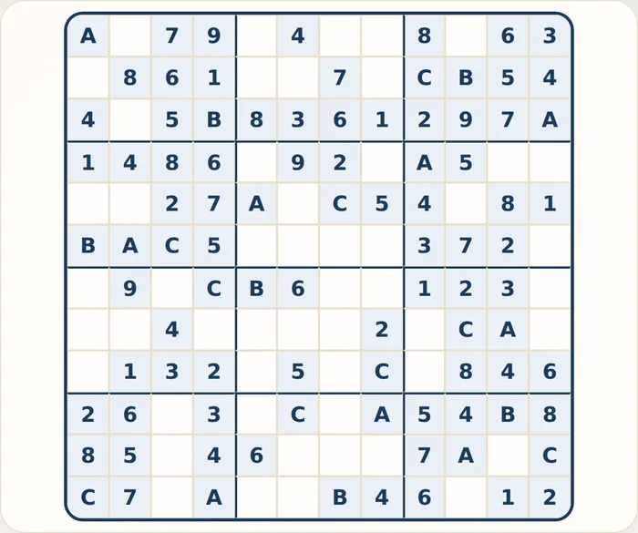 Plansza Sudoku 12×12 i 16×16