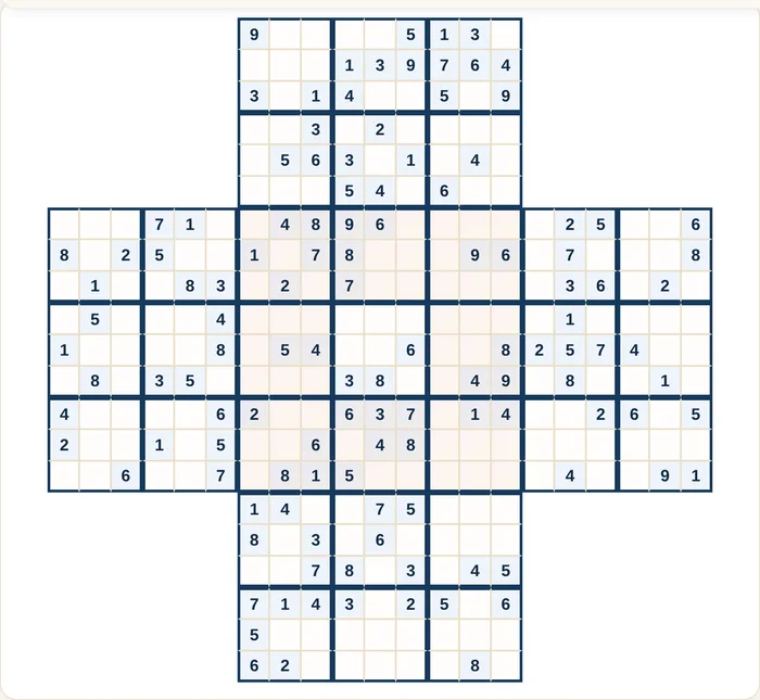 Plansza Flower Sudoku